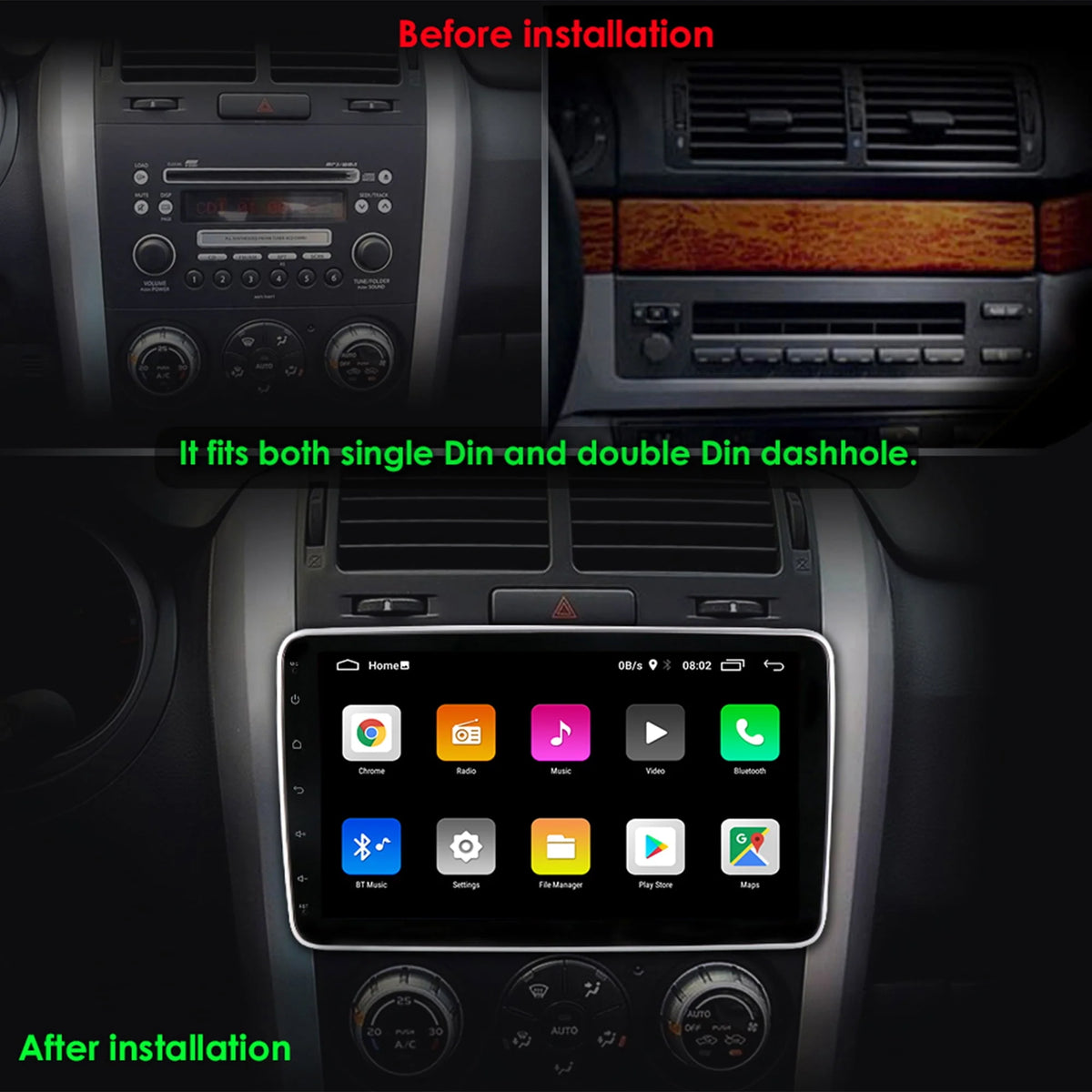 10.1'' Android Car Stereo Radio C6714