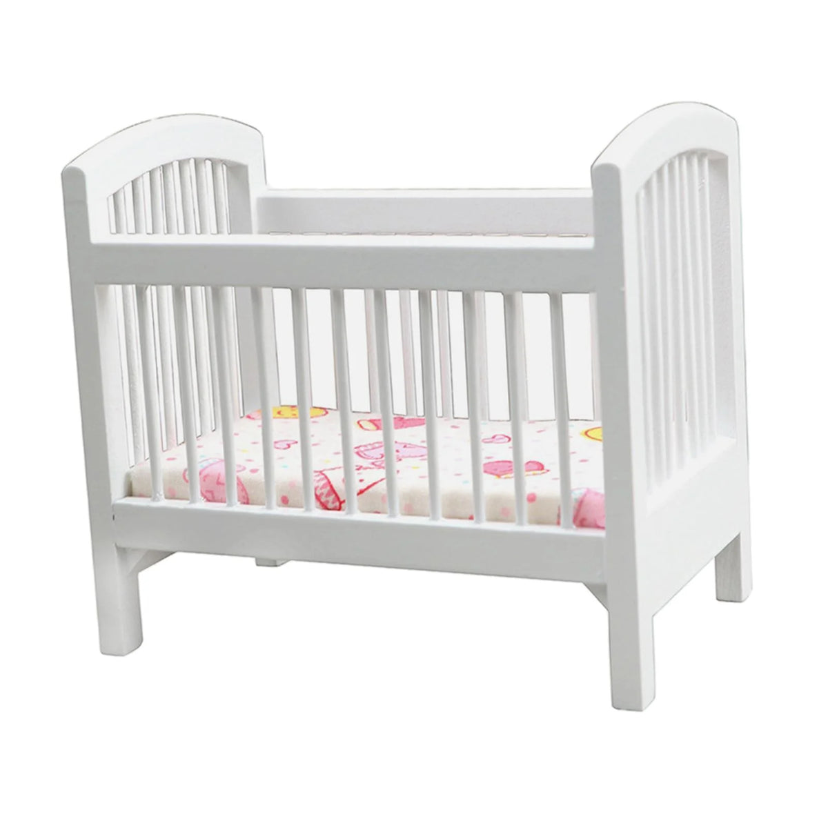 1/12 Scale Wooden Crib Furniture Set K4176