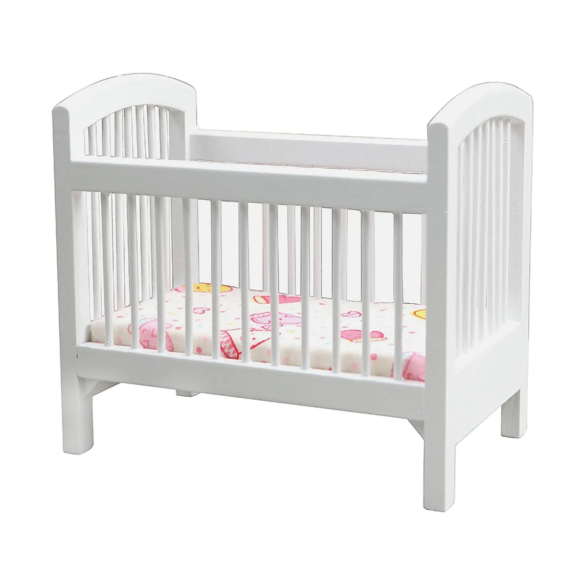 1/12 Scale Wooden Crib Furniture Set K4176