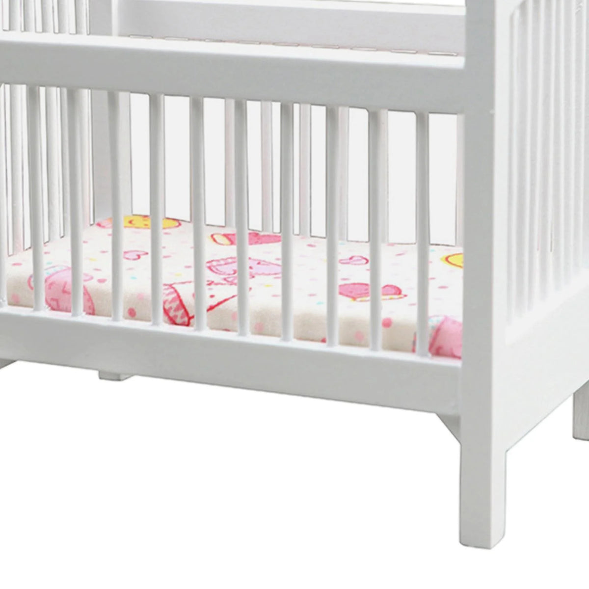 1/12 Scale Wooden Crib Furniture Set K4176