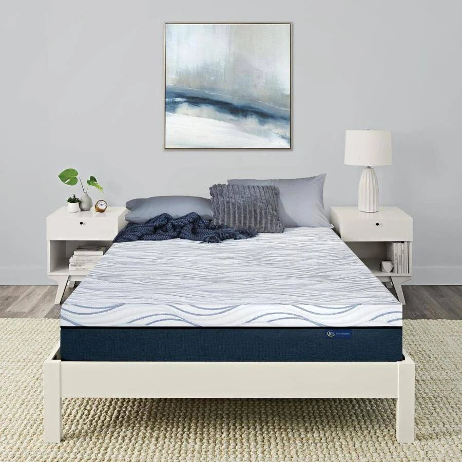 10-in King Hybrid Mattress in Blue V7380