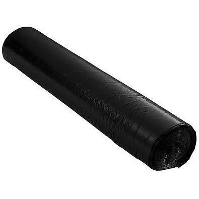 100 Gallon Black 2 Mil Heavy Duty Garbage Bags U5029