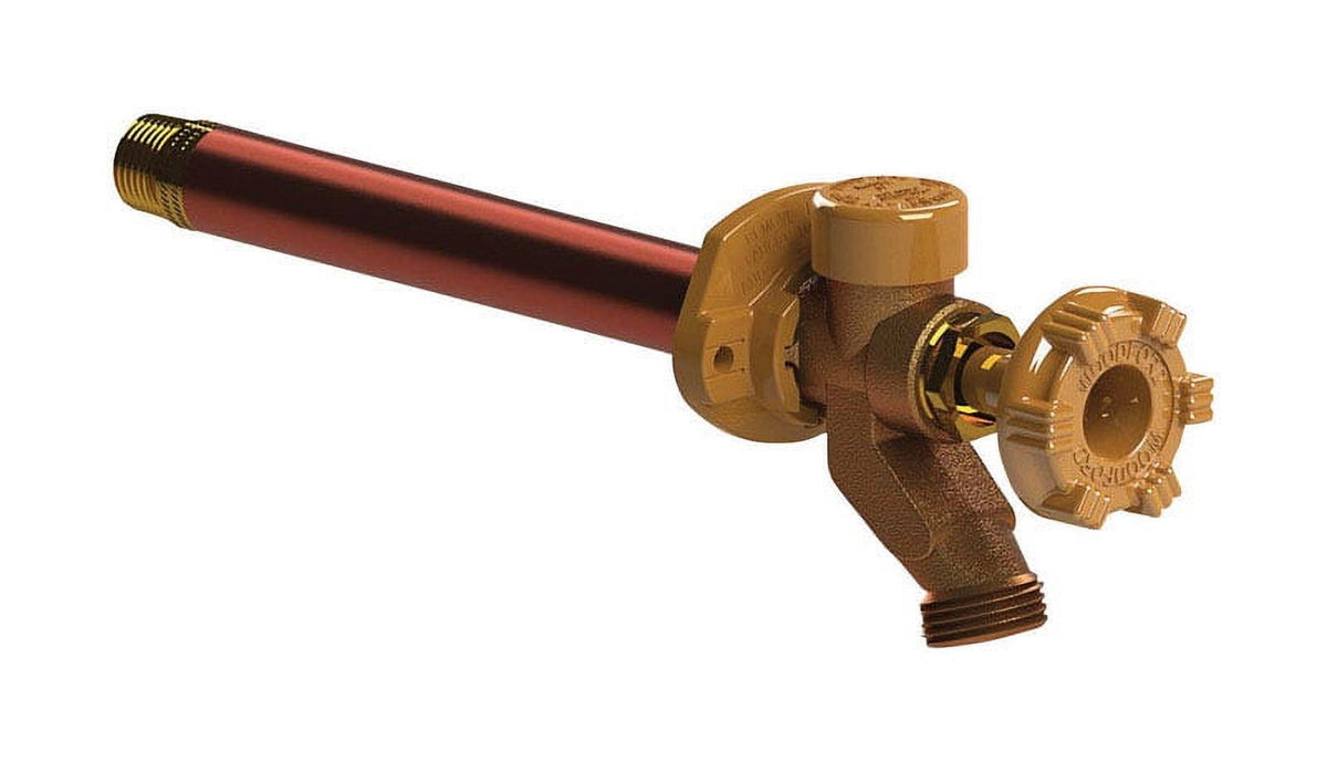 1/2 In. Mip Sweat Anti-Siphon Brass Freezeless Wall Faucet S200509