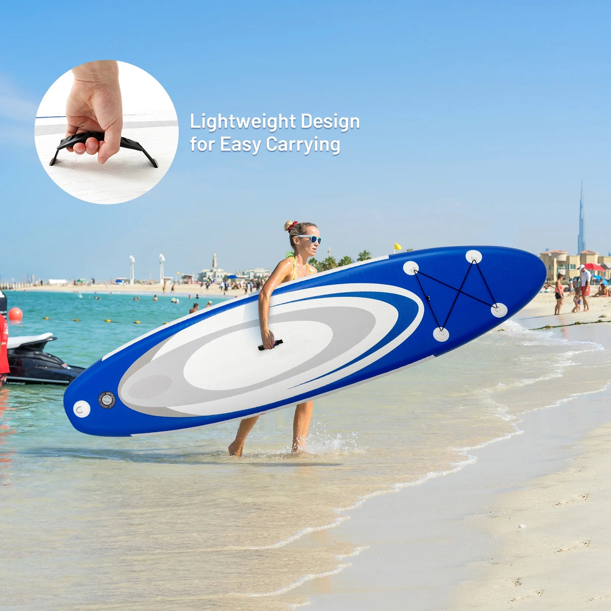 10' Inflatable Stand Up Paddle Board B4244